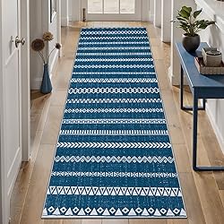 SERISSA Washable Runner Rug,2x6 Soft Non Slip Boho