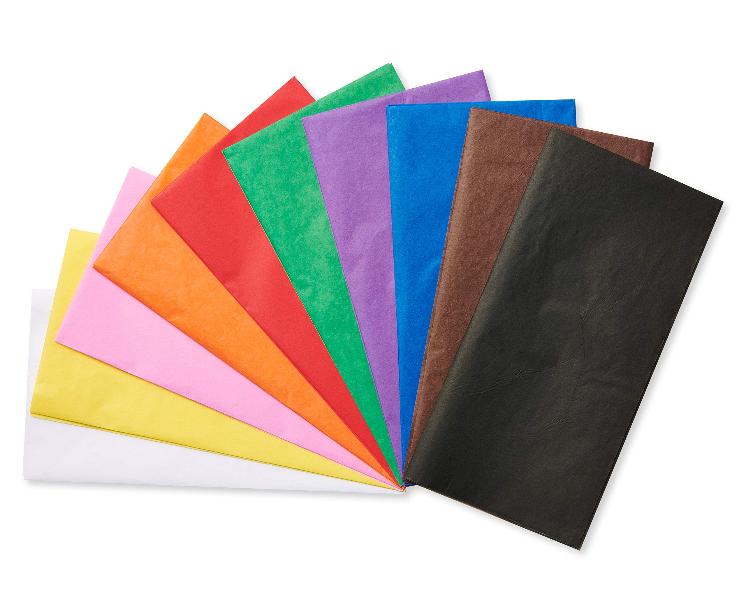 American Greetings 200 Sheets 20 in. x 20 in. Rainbow Tissue Paper Bulk for All Occasions