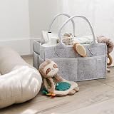PUTSKA Baby Nappy Caddy Organizer Grey Regular view 5