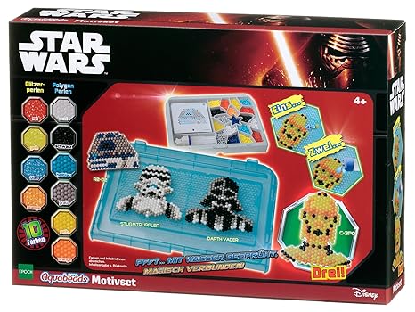 Aquabeads 30009 Epoch Traumwiesen Star Wars Bastel Set, 30,4 x 21,2 x 7,2 cm