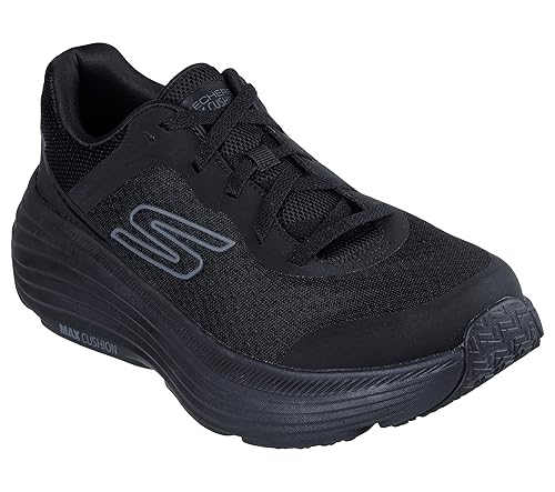 Skechers Men's Max Cushioning Endeavour Sneaker, Black/Black, 9 X-Wide