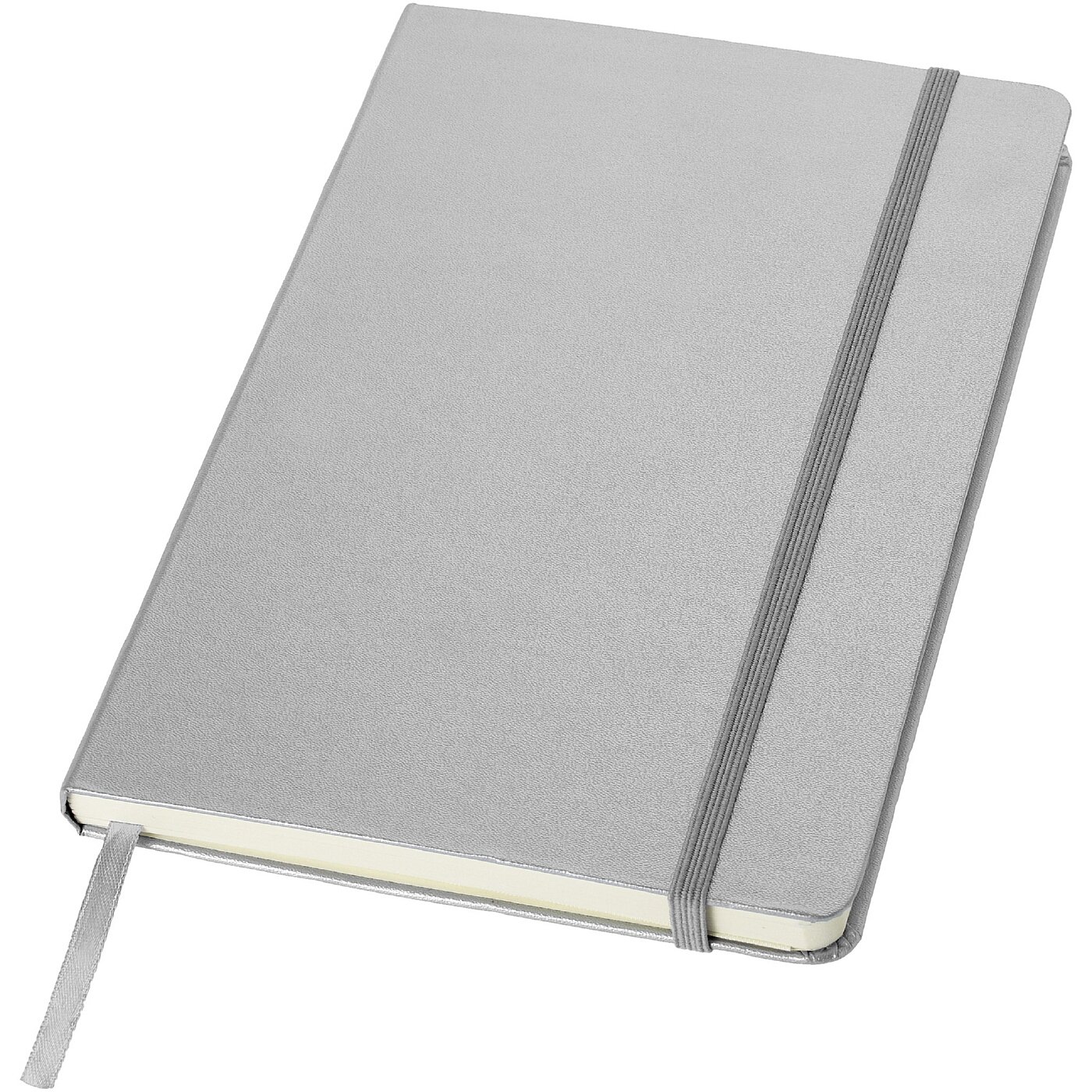 JOURNALBOOKS - Classic Office Notebook - Silver