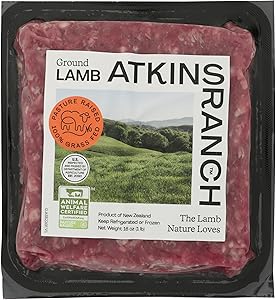 Atkins Ranch Ground Lamb, 1lb