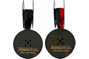 FJA Products Royal Quiet Deluxe Twin Spool Combo Pack Typewriter Ribbon - 2 Pack