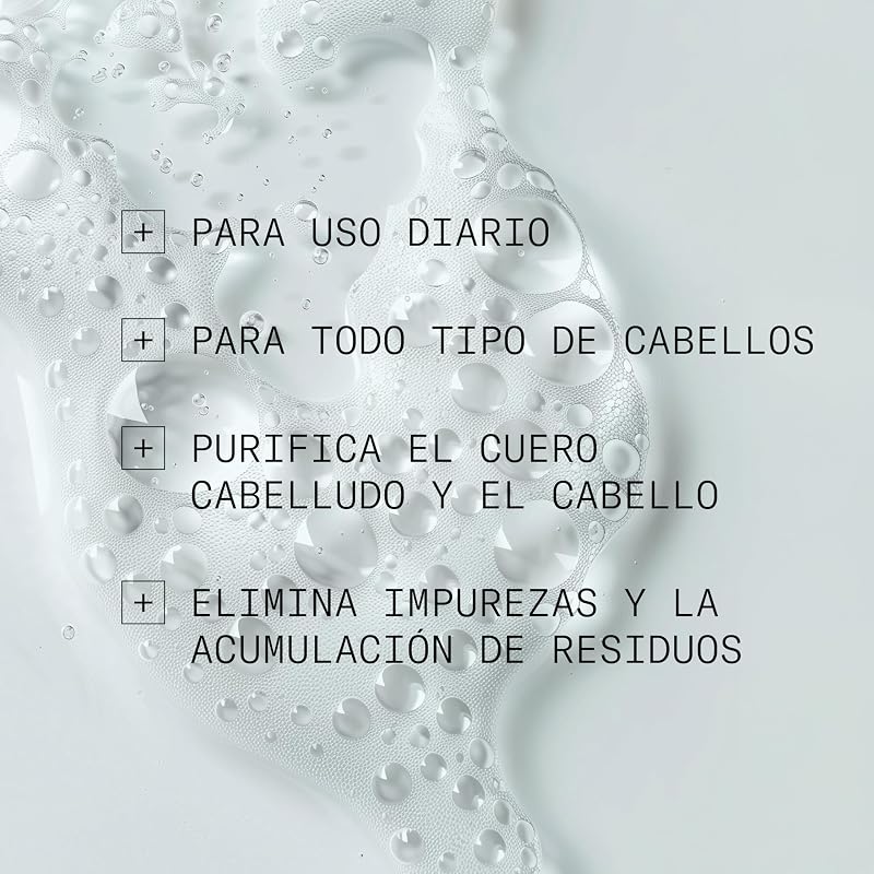 Age Defense Champú Para Cabello Con Signos de Envejecimiento | Purifica el Cuero Cabelludo con Niacinamida | Ayuda a Mejorar la Densidad y el Brillo del Cabello | 475 ml