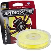 SpiderWire Stealth Braided Fishing Line, 20lb, 125 yd, Translucent, 1 Ct