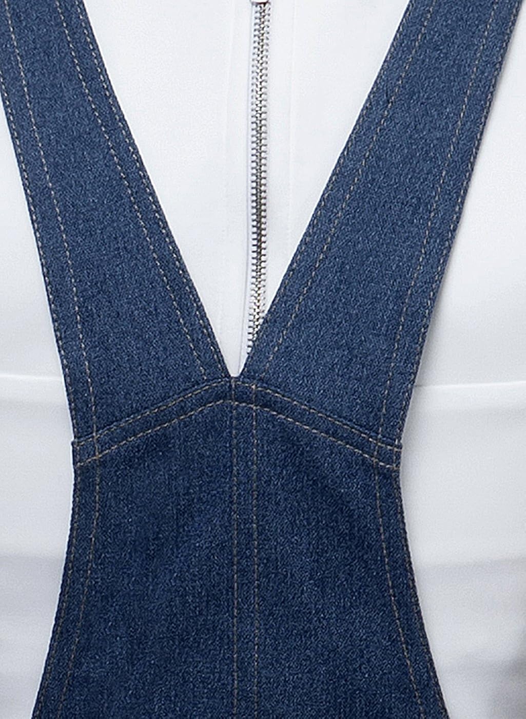 faballey women's denim a-line dress