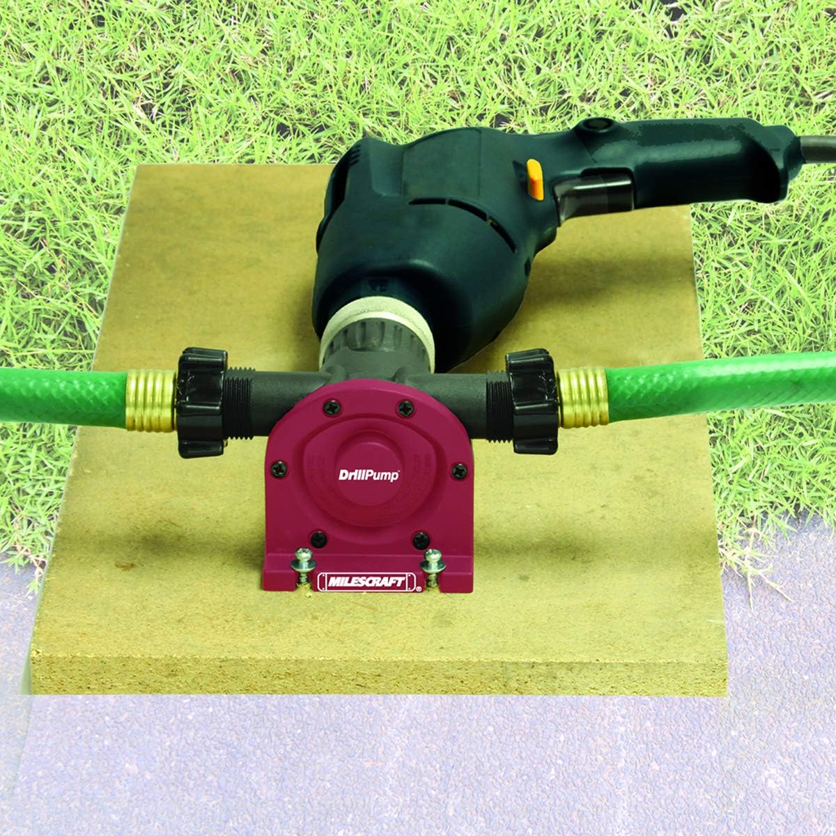 Milescraft 1314 DrillPump750 - Self Priming Water Transfer Pump: Home Improvement