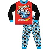 Hot Wheels Pajamas | Long Sleeve Boys Pjs | Race Car Pajamas For Boys