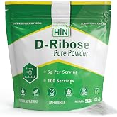 Health Thru Nutrition D-Ribose Pure Powder 500 Grams (17.6 oz) | Cellular Energy Support | 5 Grams Per Serving | D-Ribose Supplement | Non-GMO Ribose Powder Dietary Supplement