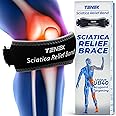Tenex Sciatica Relief Brace, Non-Slip, Single Band for Sciatic Nerve Pain Relief, Sciatica Pain Relief Device Band that targets Acupoint UB40 for Back, Hip & Leg Comfort, Ideal for Daily Use