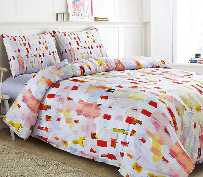 Buy Spread Spain Cotton 400 TC Super King Size Double Bedsheet with 2