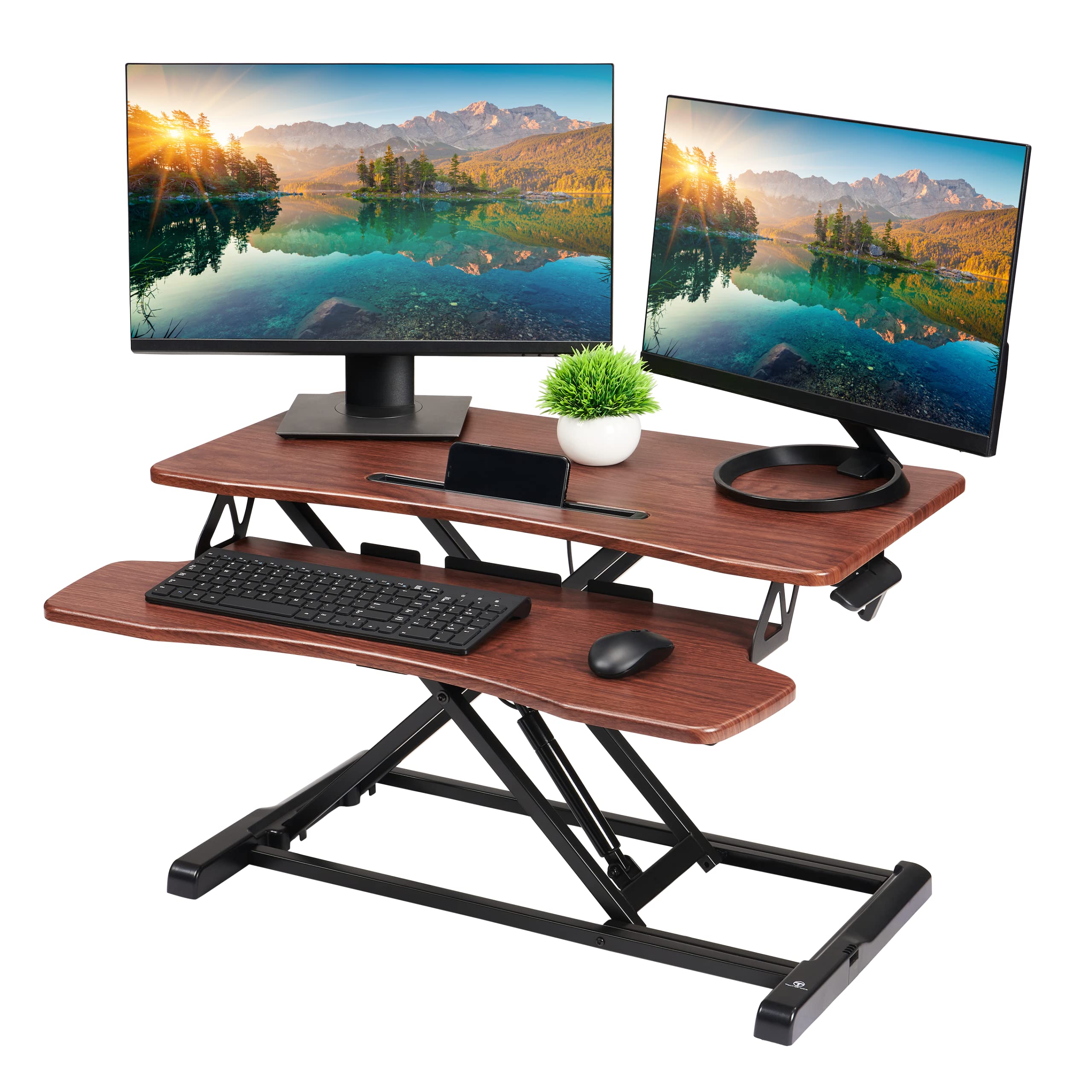 TechOrbits Standing Desk Converter - 32 inch