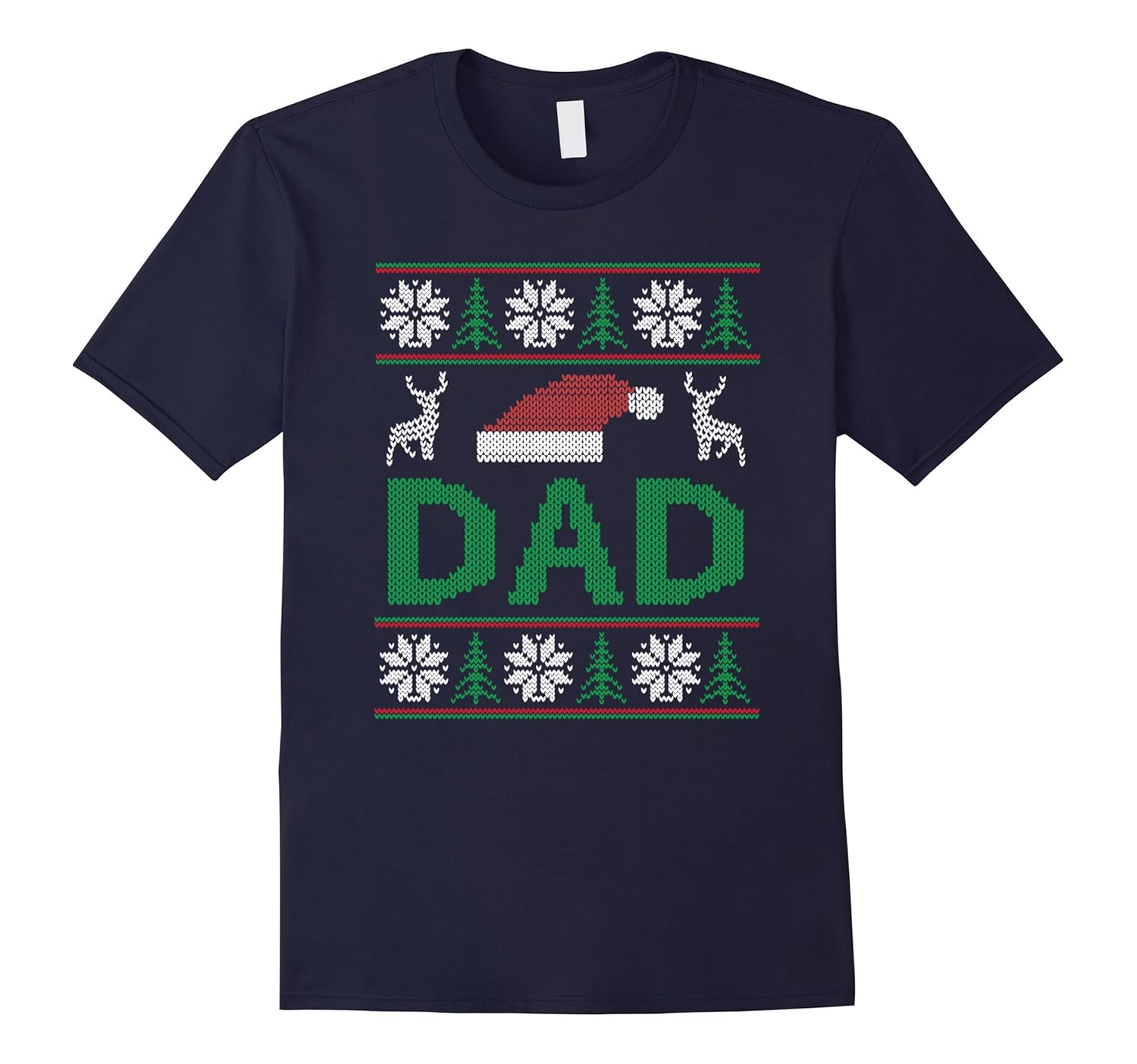 Dad Ugly Christmas Family Matching T-Shirt-ANZ