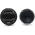 Hertz Mille Pro Series MP-703 Pair of 3 in. (70mm) Midrange Speakers with Neodymium Magnets + Grilles