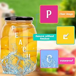2080 Pcs Alphabet Stickers 0.5 Inch White Letters