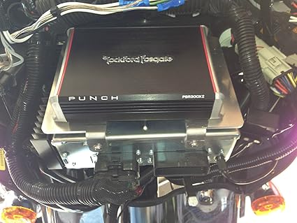 Amazon.com: Harley Davidson Wiring kit and Amplifier Mounting Brackets