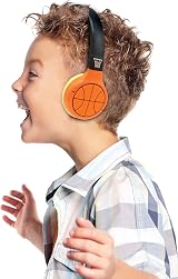Lexibook Basketball 2-in-1 Headphones Bluetooth Wired with Mic 85 dB HPBT010BA view 3