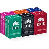 Copag Elite 100% Plastic Playing Cards - Bridge Size (Narrow) Jumbo Index Value 12 Pack