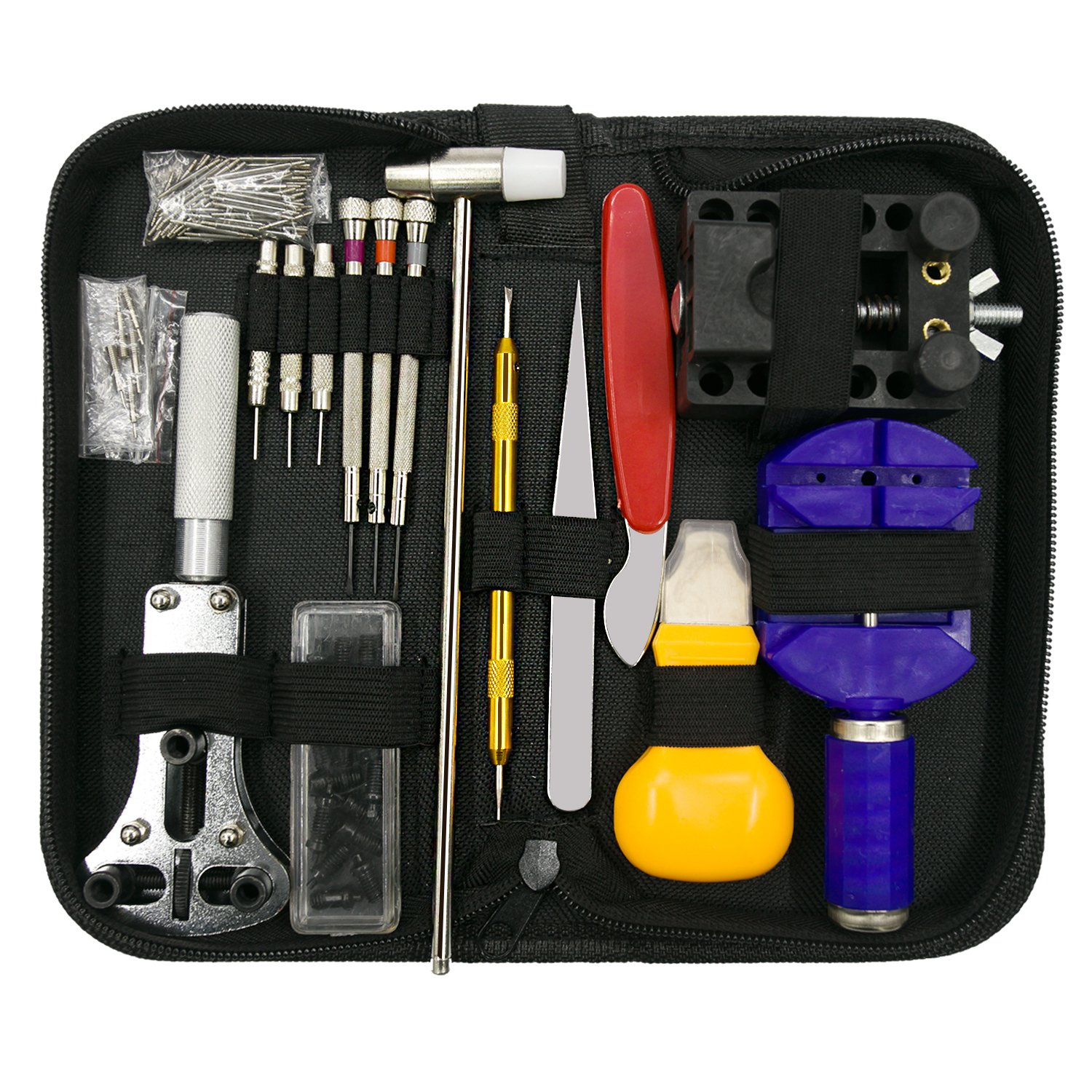 URXTRAL Profesional Kit de herramientas de reparación de reloj reloj de nuevo