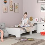 ZONEKIZ Toddler Bed Frame with Unicorn Design for Ages 3-6 Years view 2