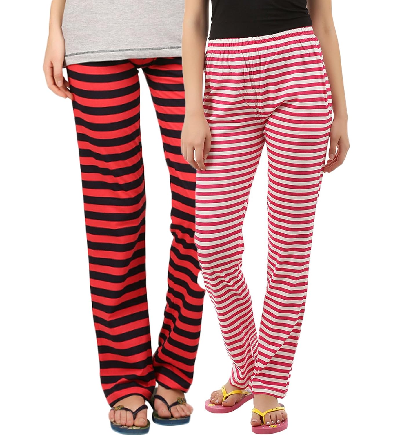 gallop womens striped pant set of 2