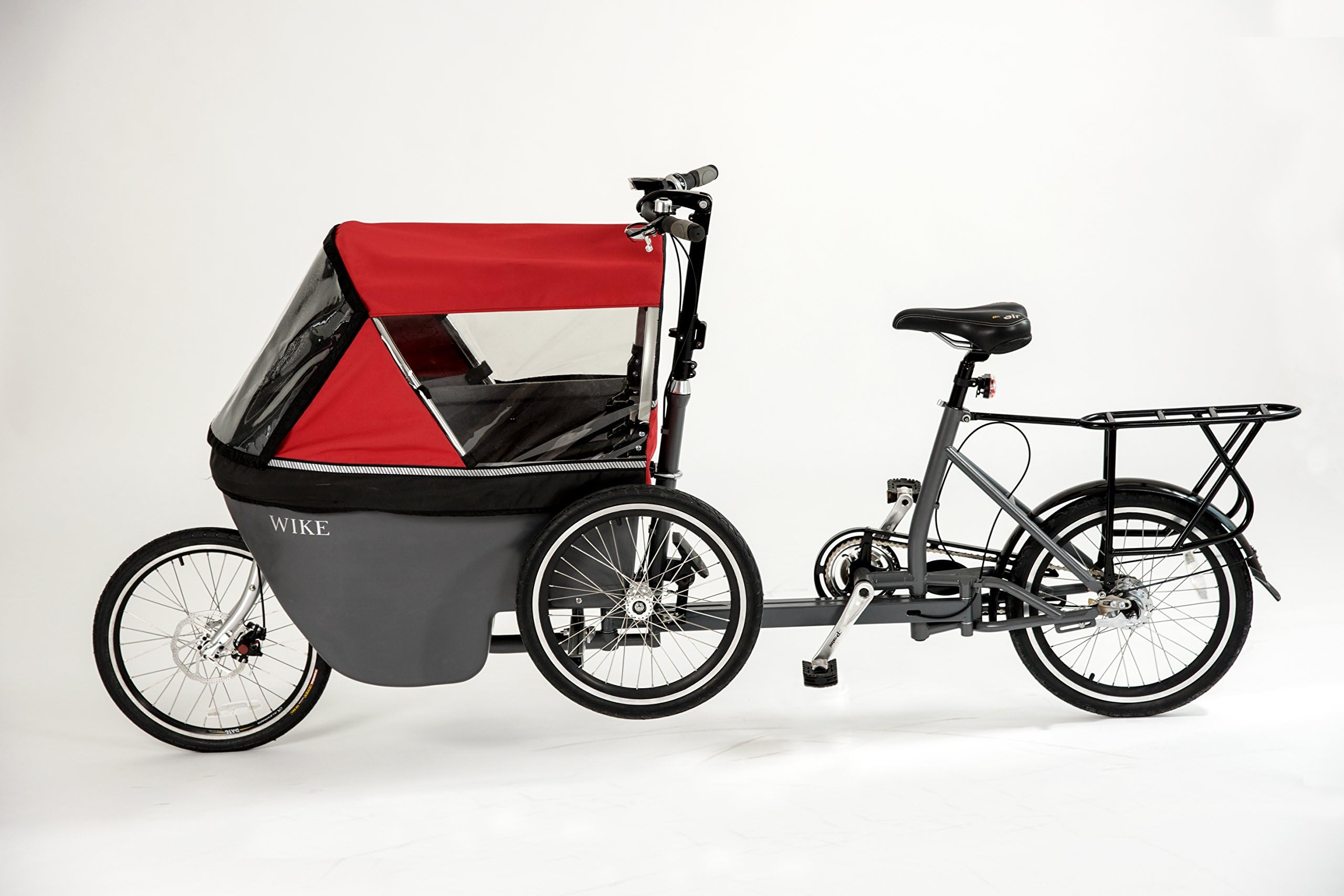Salamander Cycle Stroller - Red/Grey
