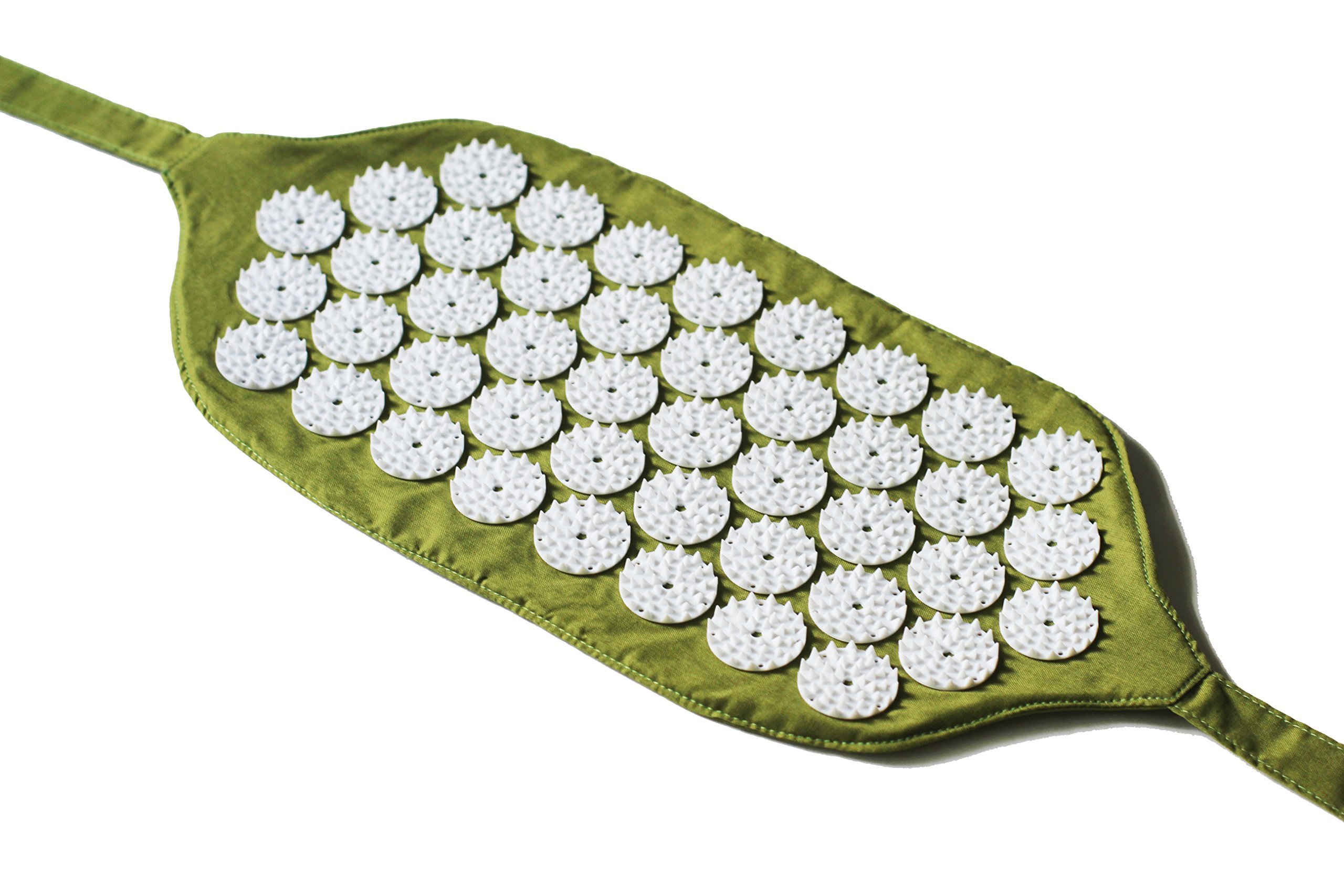 Bed of Nails, Green Original Acupressure Pillow for Neck