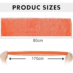 African Net Long Bath Net Sponge,JASSINS Bathing