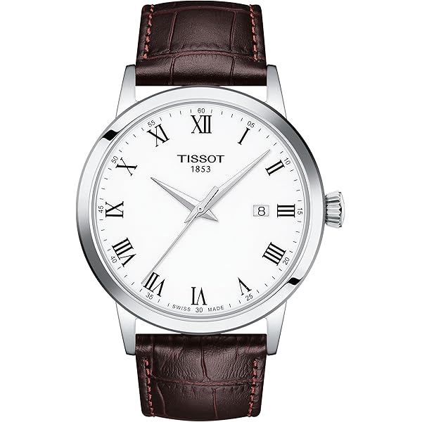 Amazon.com: Tissot mens Gentleman Stainless Steel Dress Watch Brown  T1274071603101 : Clothing, Shoes & Jewelry
