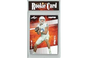 Certified Mint+ Drake Maye 2023 Leaf HYPE #114a Only 5000 Made Rookie Card New England Patriots