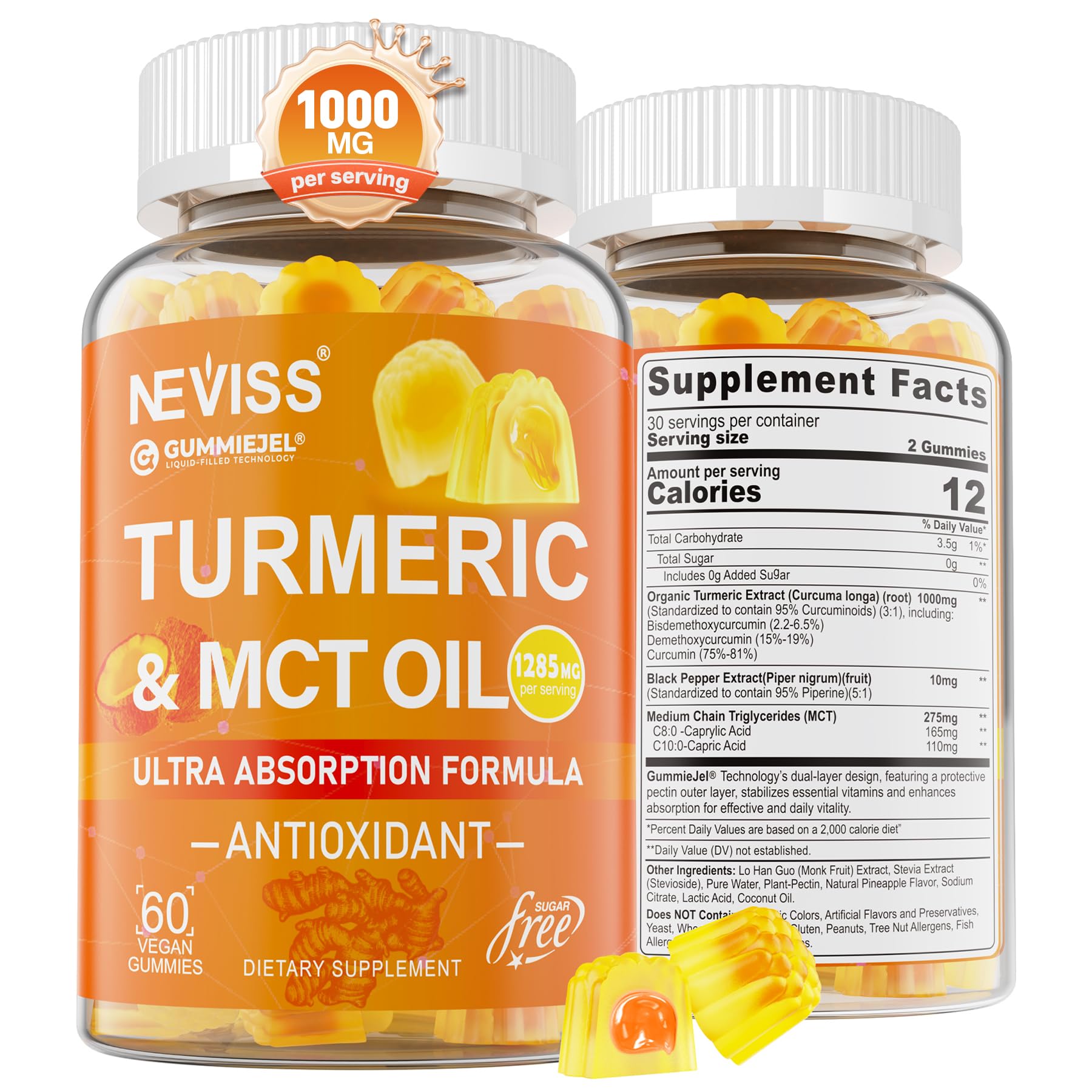 Turmeric & MCT Oil Gummies