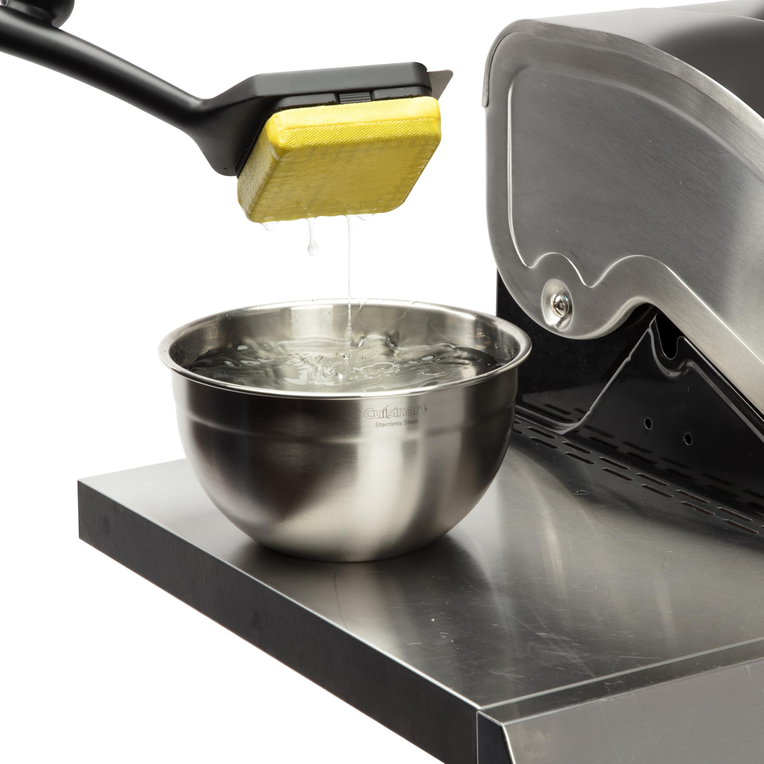 Cuisinart Grill Renew Steam Cleaner Brush, Bristle Free Cleaning Brush for All Grills, Perfect Worry-Free Grill Brush Accessories for BBQ, Clean Cast Iron Grates, Stainless Steel, Porcelain