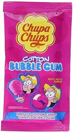 Chupa Chups Cotton Bubble Gum 14 X 11 G Vorratspackung Zuckerwatte Kaugummi Mit Tutti Frutti Fruchtgeschmack Amazon De Lebensmittel Getranke