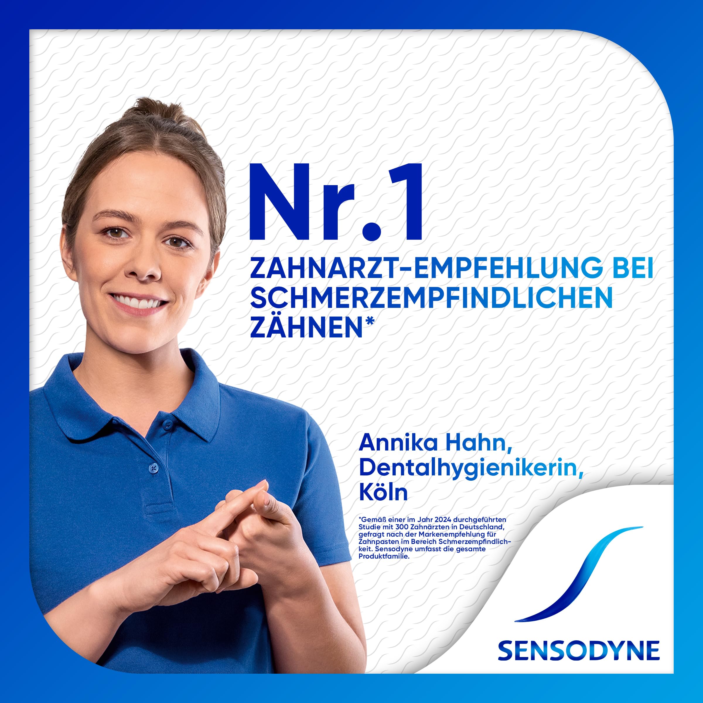 Sensodyne MultiCare Sanftweiß Zahnpasta, 75ml, tägliche Zahncreme mit Fluorid, für schmerzempfindliche Zähne 8