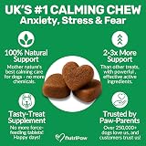 NutriPaw Calming Treats For Dogs - Non Drowsy Stress & Anxiety Aid view 6