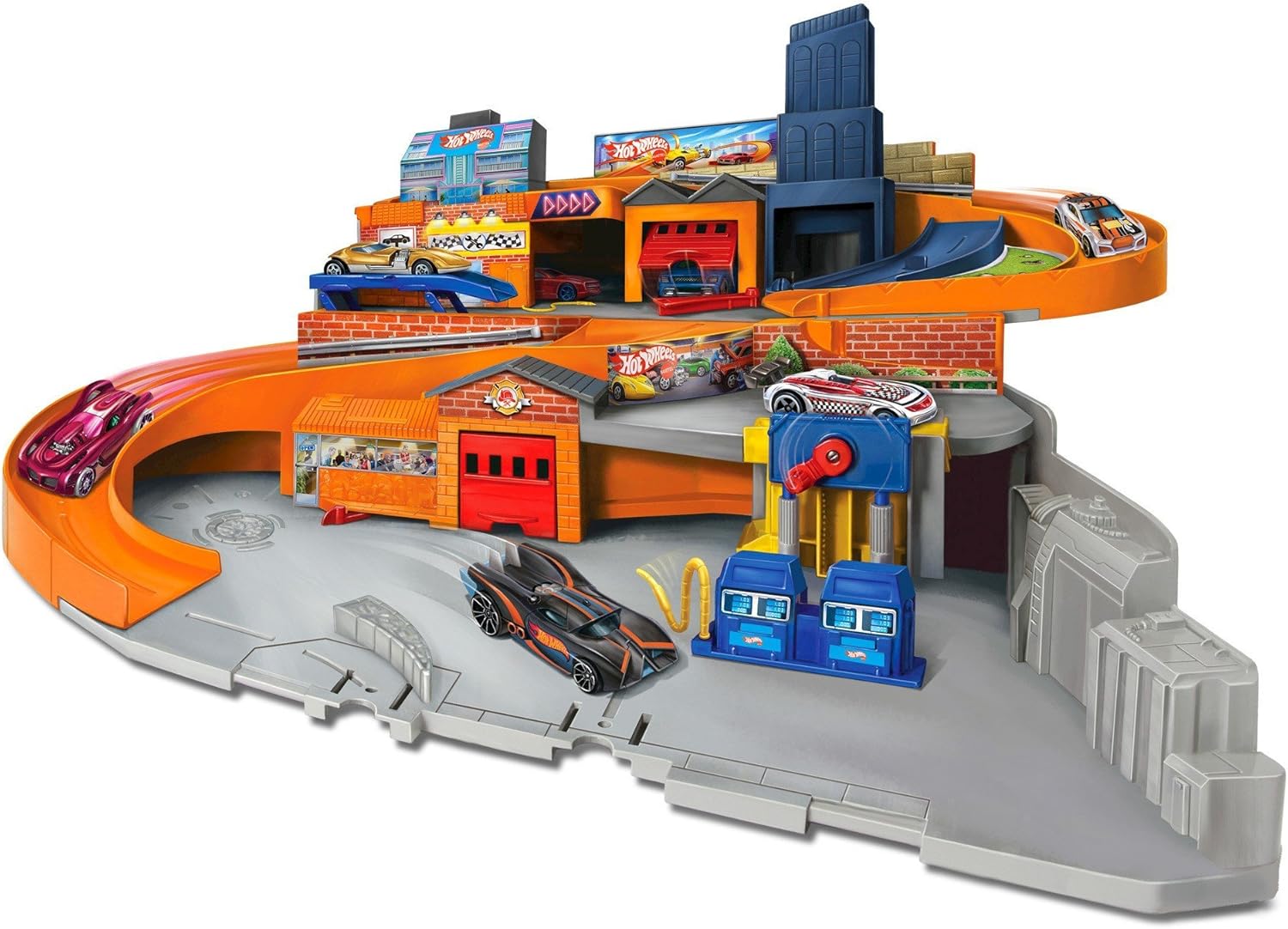 hot wheels throwback sto and go