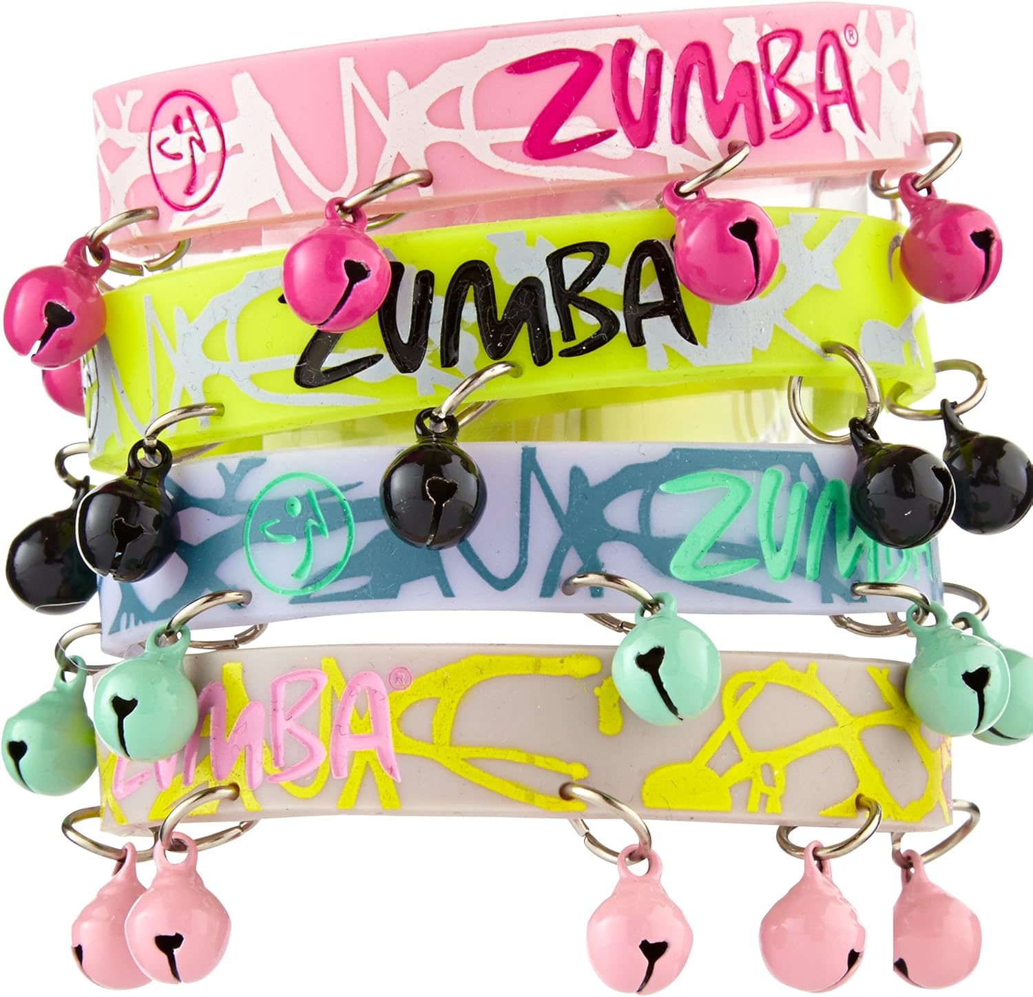 Zumba Fitness Women's Bells of the Ball Bracelet (Pack of
