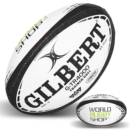 World Rugby Shop X Gilbert G-TR4000 Rugby Ball Size 5 - Durable Rugby ...