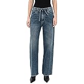 rag & bone Women's Phoebe Drawstring Wide Jeans