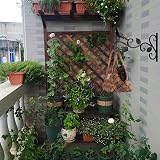 Lanjue 2 Pcs Hanging Basket Hooks Black Solid Steel Wall Mount Bracket view 7