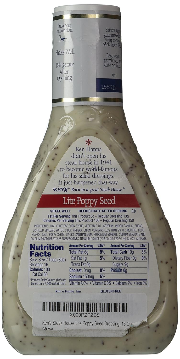 Ken S Salad Dressing Nutrition Facts Besto Blog
