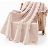 UGG Coco Plush Throw Blanket – Cozy Soft Fleece Heavy Blanket for Couch, Bed, Chair, Housewarming Gift, Bedroom or Living Room Decor, Hypoallergenic, 50" x 70" (Himalayan, Throw 50 x 70-inch)