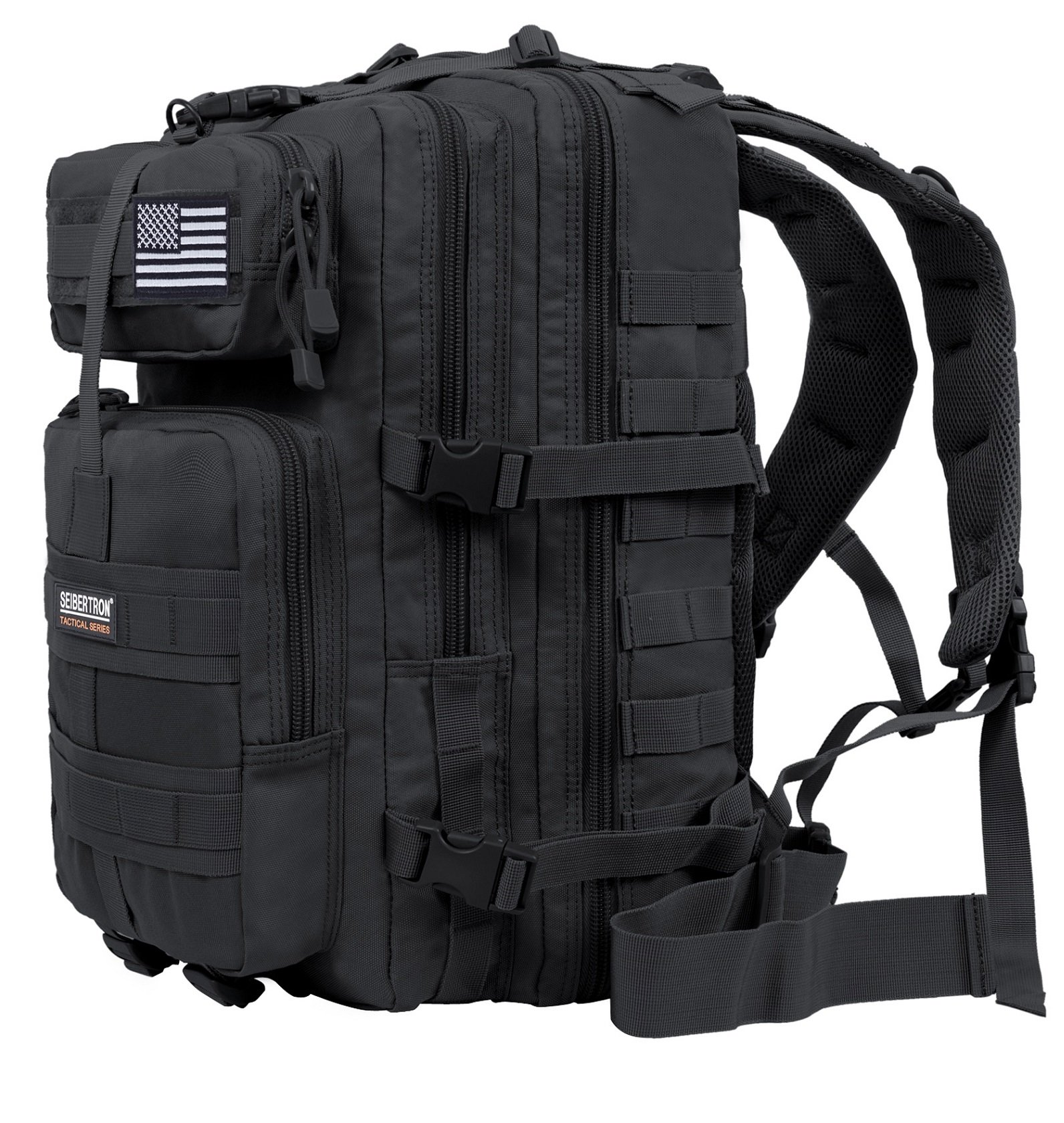 Seibertron Motorbike backpack Motorcycle bag Outdoor Sports Riding Package black 37L