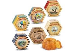 TORTUGA Provenance Rum Cake Variety Pack – 4 oz. - 6 Pack - The Perfect Premium Gourmet Gift for Stocking Stuffers, Gift Baskets, and Christmas Gifts - Great Mini Cakes for Delivery