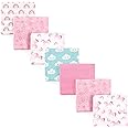 Luvable Friends Unisex Baby Cotton Flannel Receiving Blankets Bundle, Rainbow, One Size