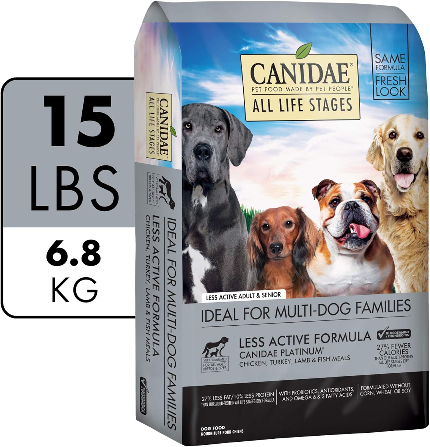 canidae all life stages chicken meal & rice formula dry dog food