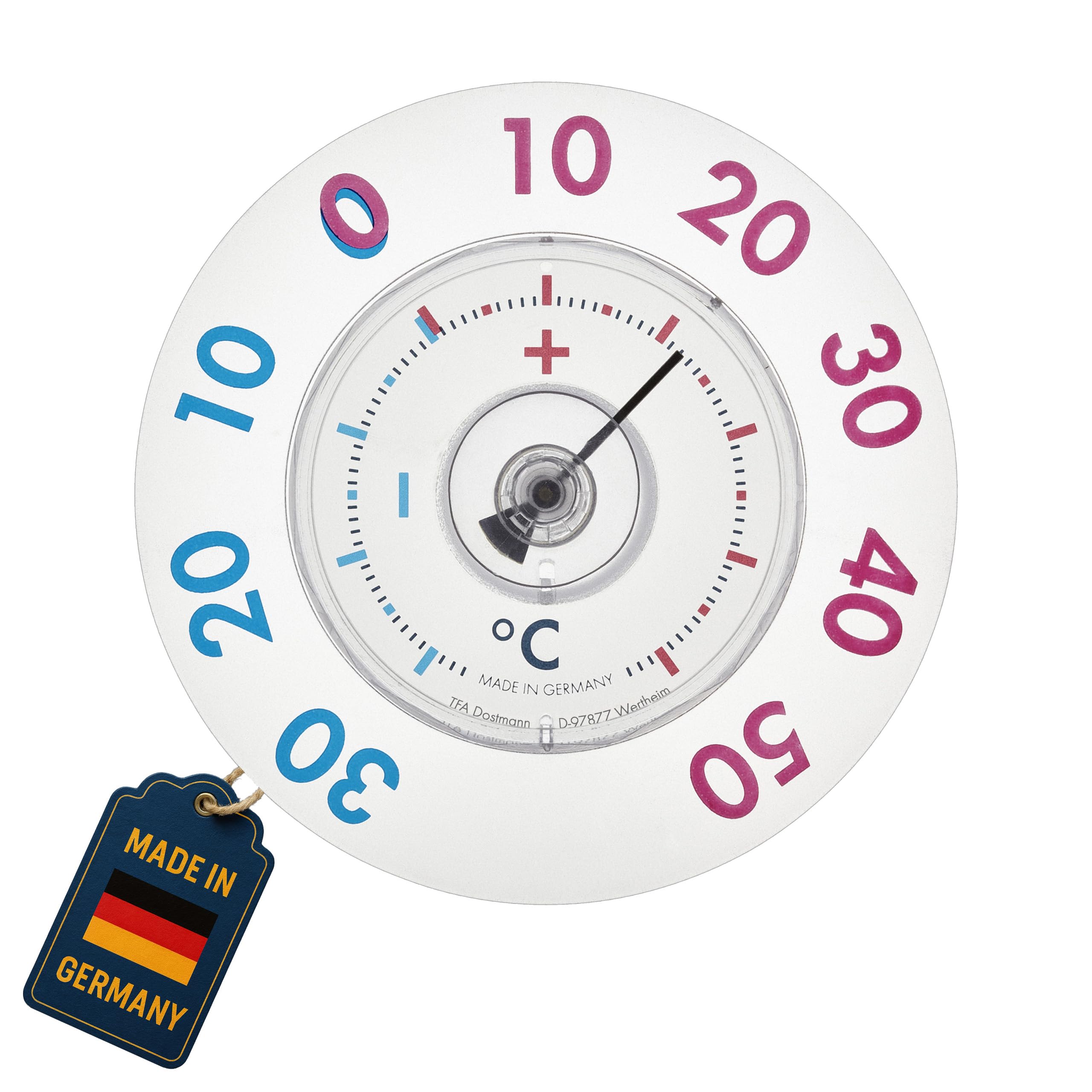 TFA Dostmann 14.6014 "Twatcher XL Window Thermometer