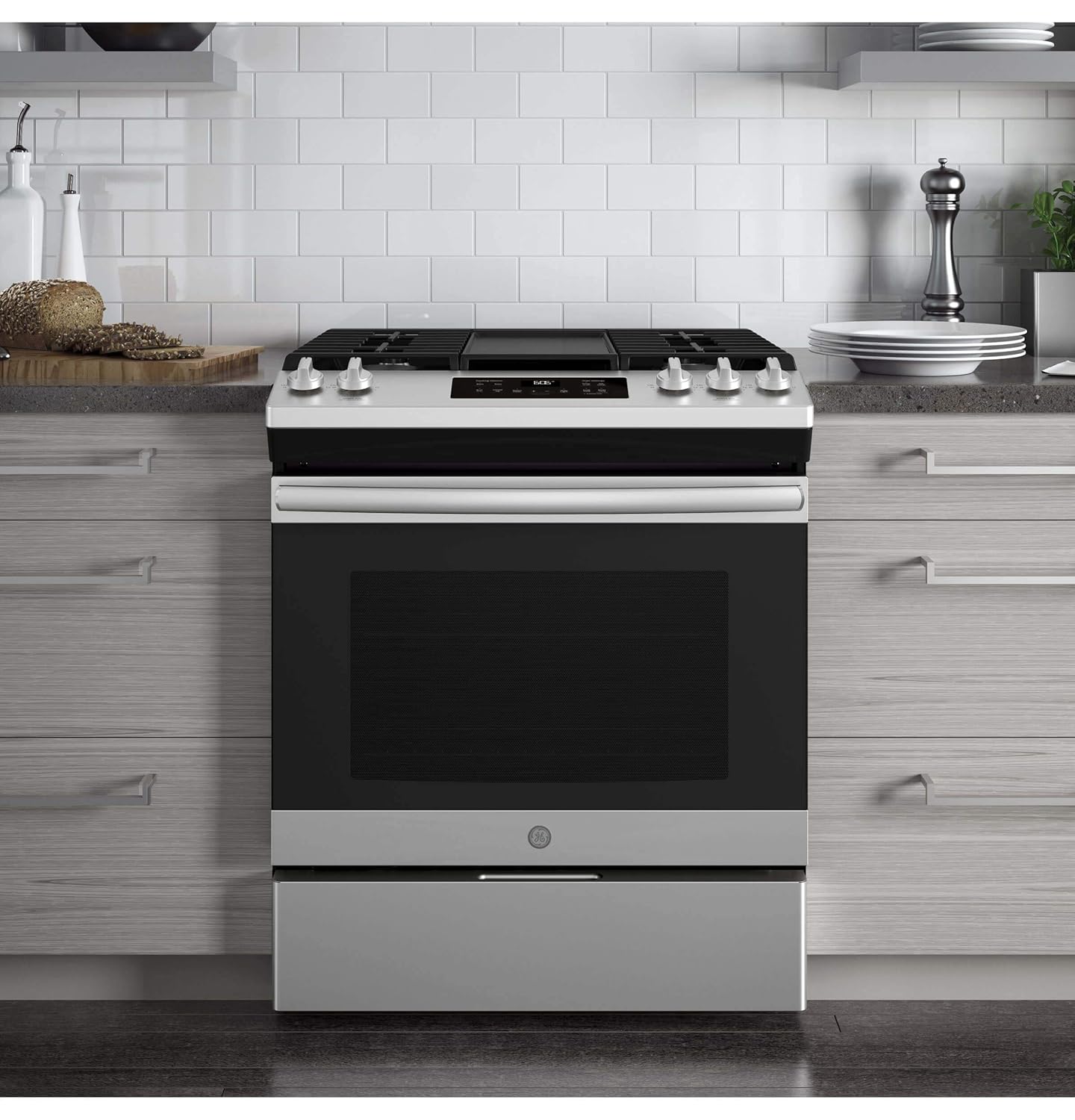 5 6 Cu Primary Oven Capacity Ge Jgs760selss 30 Inch Slide In Gas