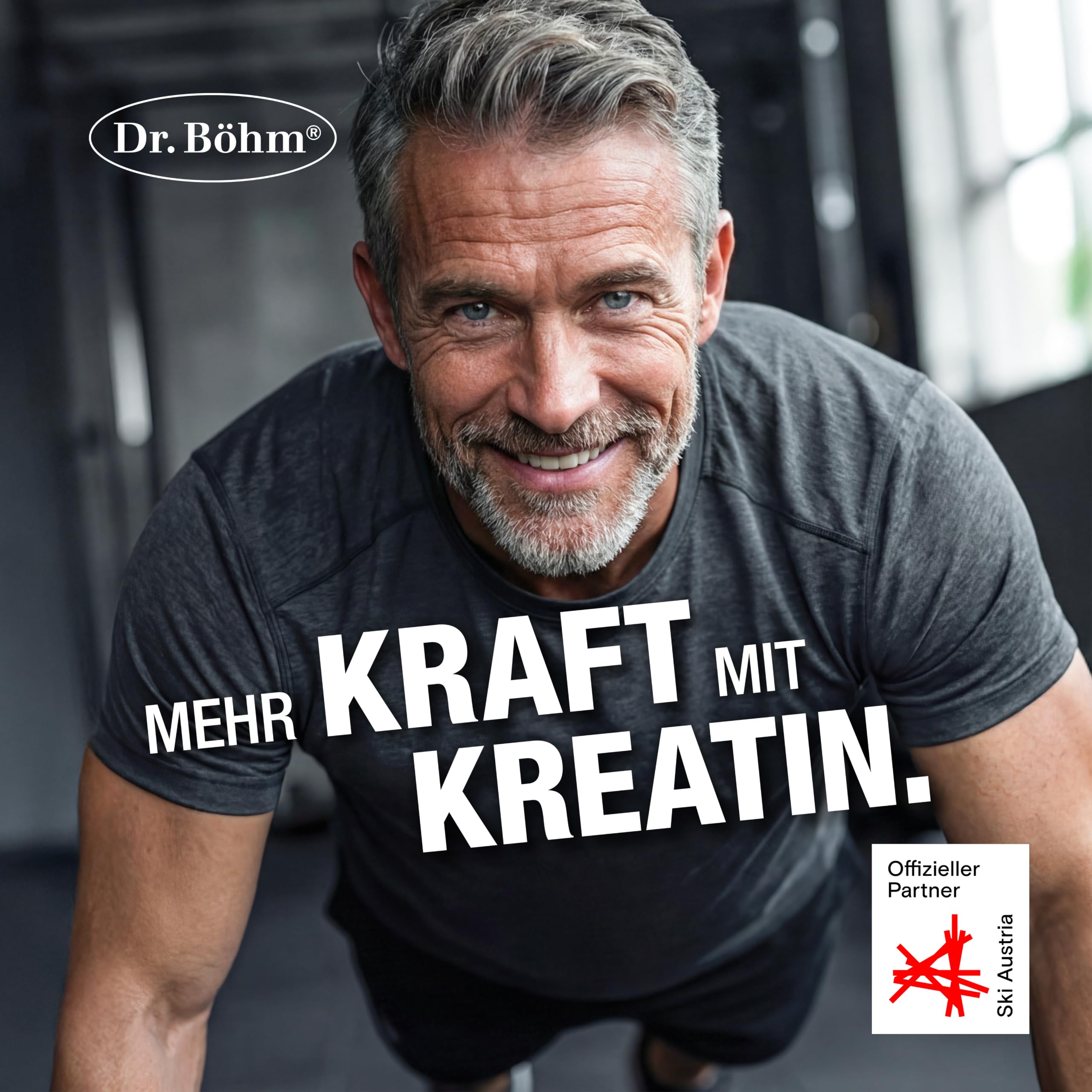 Dr. Böhm Magnesium Sport + Kreatin Trinkpulver – 3 g Kreatin Monohydrat (Creavitalis®) + Magnesium, Kalium & Vitamin C – Unterstützung von Muskelkraft & Muskelfunktion – 30 Sachets, vegan 2